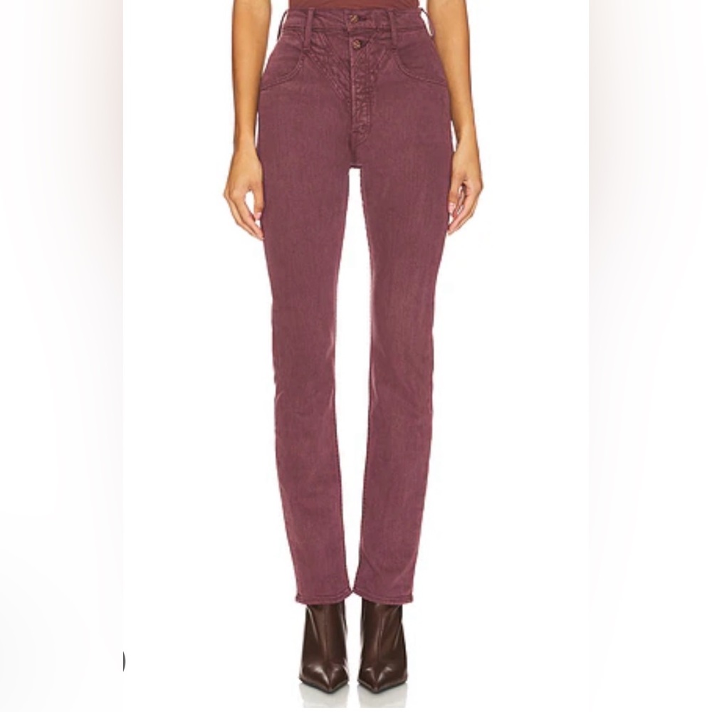 NWT MOTHER The Rocky Rider Skimp trousers, size 28
